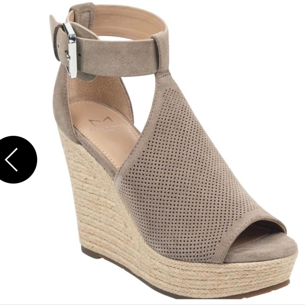 Marc Fisher Allison Espadrille Wedge Sandals
